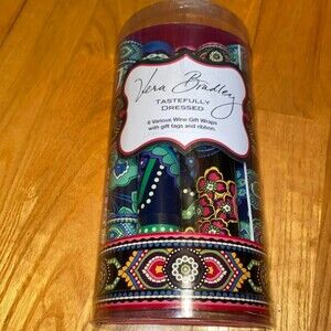 INVENTORY REDUCTION SALE. Vera Bradley Wine Gift Wraps B6